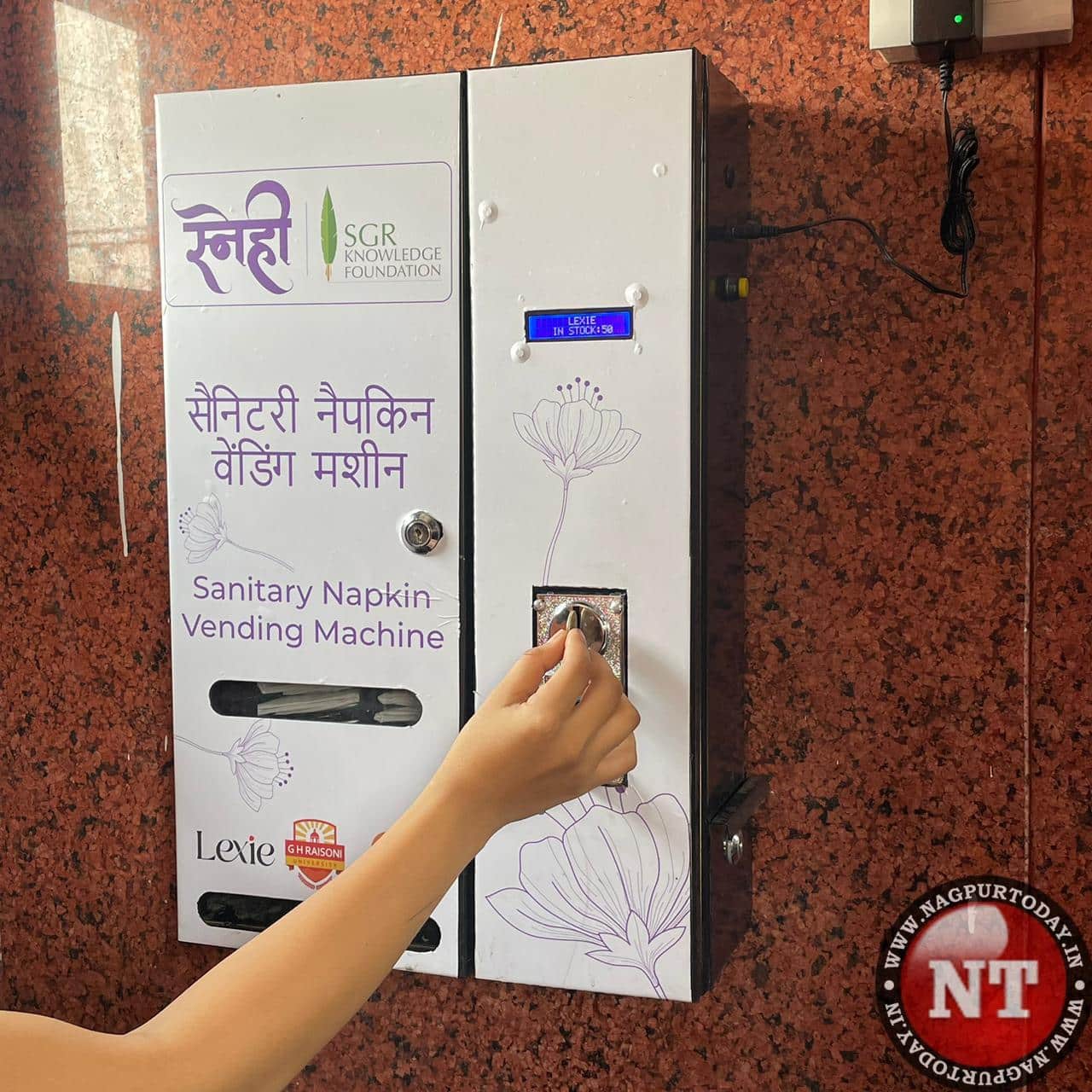 In a first, 8 sanitary napkin vending machines installed at Railway