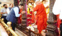 Fadnavis visits Bhavan’s Ramayan Cultural Centre at Koradi Devi Mandir