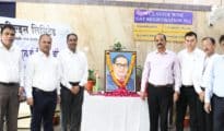 भारत रत्न बाबा साहब डॉ भीम राव आंबेडकर को टीम वेकोलि की आदरांजलि