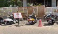 Video: Khandelwal Jewellers encroached public property, broke foothpath, alleged Dharampeth