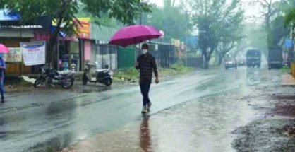 तापमान में बढ़ोतरी के साथ साथ बेमौसम बारिश की चेतावनी जारी