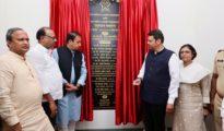 Fadnavis opens new building of Katol Police Station, police quarters