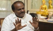 Kumaraswamy leads in Channapatna constituency