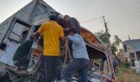 ST Bus, truck Collide on old Mumbai-Nagpur Highway near Buldhana