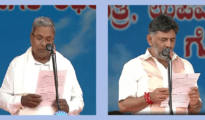 Siddaramaiah takes oath as Karnataka Chief Minister
