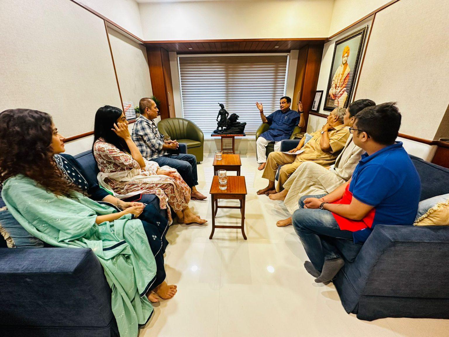 The Kerala Story Cast Engages With Union Minister Nitin Gadkari In Nagpur mumbai-s-colaba-records-highest-single-day-rainfall-of-the-season-in-46