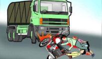 Truck crushes 13-year-old boy to death at Pardi Square