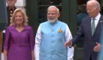21-gun salute as Biden welcomes Modi to White House