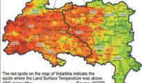 Study reveals alarming land surface temperature exceeding 48°C in Vidarbha