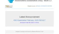 Maharashtra State Board will announce class 10th results on June 2 at 1pm on its website
