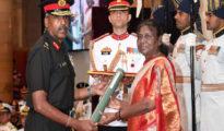 President Honors Major General Sanjay Kumar Vidyarthi of GOC UM&G Sub Area, Nagpur with ‘Ati Vishisht Seva Medal