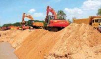 Now, purchase sand for Rs 600 per brass from government