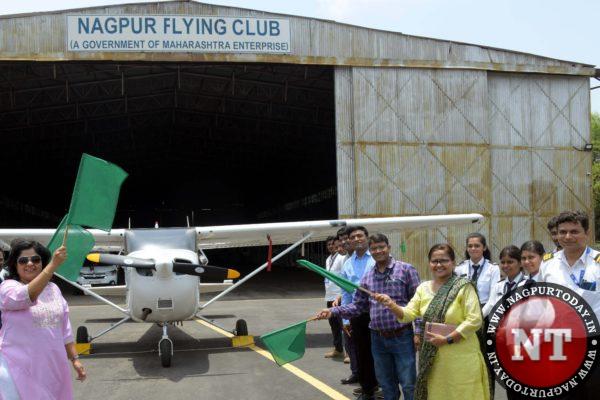Nagpur Flying Club welcomes Cessna 172R Trainer Aircraft back to fleet