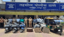 Tehsil cops bust gang involved in theft of manhole covers, two-wheelers