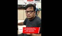 Caught on Camera: PI Sunil Sakhare from Nagpur Rural Police’s Wireless Department drinking on duty