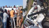 नागभीड-नागपूर महामार्गावरील भीषण अपघातात सहा जणांचा जागीच मृत्यू