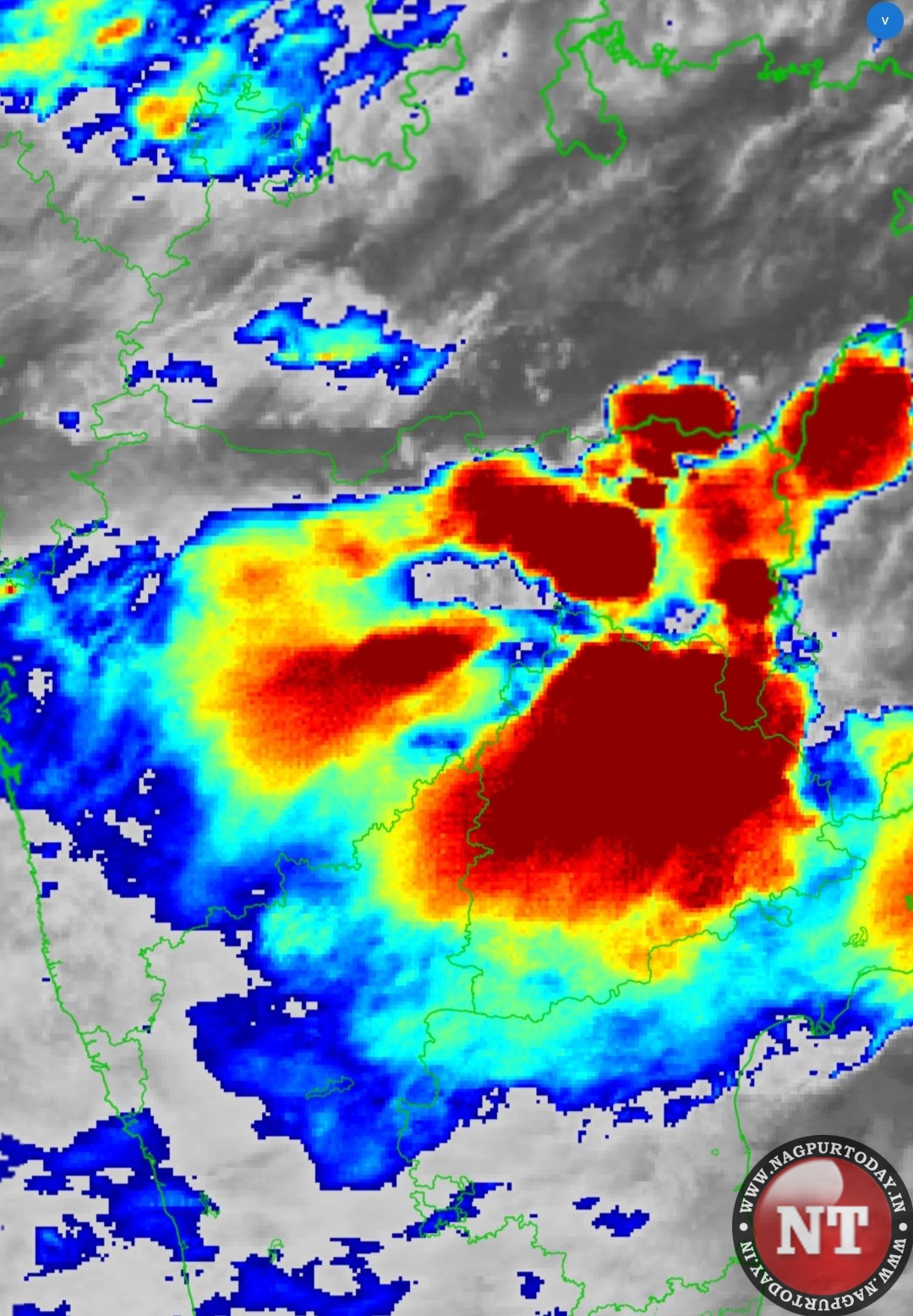 Heavy Rainfall in Vidarbha; Orange and Red Alerts Issued for These Districts by Meteorological
