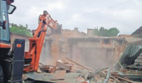 Gangster Abu’s illegal empire in Tajbagh demolished under CP’s supervision