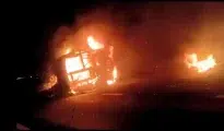 Probe reveals PUC certificate manipulation after bus engulfed in flames on Samruddhi