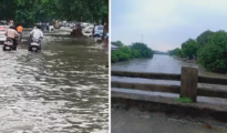 Nagpur’s Nag River Overflows, Homes and City Submerged in Water