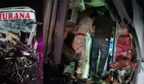 Tragic Accident on Samruddhi Highway, Section of Bus Severely Damaged
