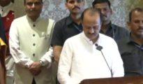 Ajit Pawar sworn-in as Maha deputy CM