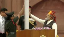 WATCH | Prime Minister Narendra Modi hoists the National Flag at the Red Fort in Delhi, on IndependenceDay