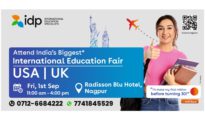 IDP’s Biggest Education Fair at Nagpur’s Hotel Radisson Blu on Sept 1