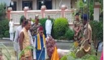 Rambhau Bondale hoisted tricolor flag at Nagpur’s RSS headquarters!