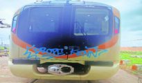 Dirty act: Miscreants deface Majhi Metro coaches with graffiti in Nagpur