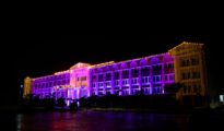 In Pics: ‘Celebrating the Centennial’ – RTMNU illuminates Jamnalal Bajaj Administrative Building with electric lights
