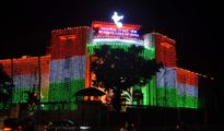 In Pics : Nagpur Landmarks Bedecked in Tricolour Glory Ahead of India’s 77th Independence Day