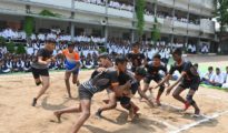 Kabaddi contest held at Mauda to mark National Sports Day