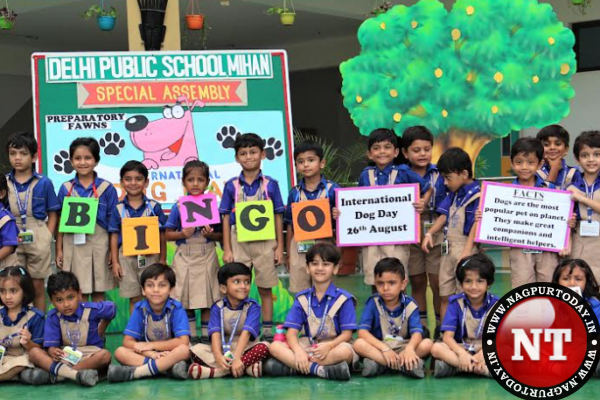 Special Assembly on International Dog Day at DPS MIHAN