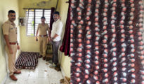 गोंदिया: दुर्घटनाग्रस्त कार से मिला 402 बोतल अंग्रेजी शराब का जखीरा