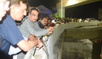 Gadkari inspects Pardi Flyover in Nagpur before opening on Sept 19
