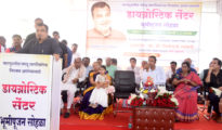 केंद्रीय मंत्री ना. श्री. नितीन गडकरी यांचा निर्धार : स्व. भानुताई गडकरी ग्रामीण विकास संस्थेद्वारा संचालित डायग्नॉस्टिक्स सेंटरचे भूमिपूजन