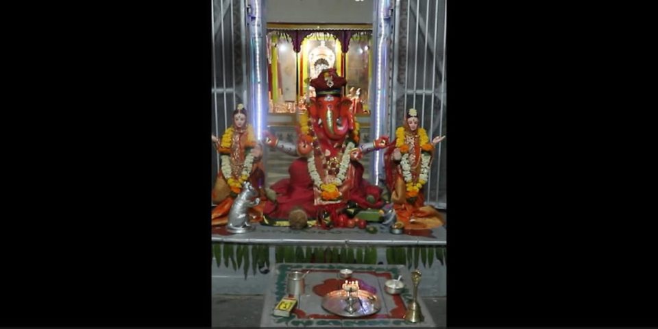 315th year of eco-friendly Ganeshotsav at Senior Bhonsla Palace in Nagpur