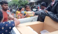 नागपुरात पूरस्थिती ; प्रशासनासह सामाजिक संस्थांद्वारे नागरिकांना भोजनासह जीवनावश्यक वस्तूंचे वितरण !