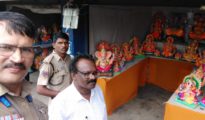 गुरुवारी 54 पीओपी मूर्ती जप्त