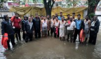 नागपुरात पूरस्थिती ; बचाव पथकाने १४२ लोकांना सुरक्षित ठिकाणी हलविले !