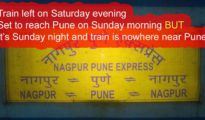 Nagpur-Pune Superfast Train: Unforeseen diverted route leaves passengers stranded