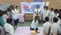 World Heart Day Celebrated at Central India Nursing College