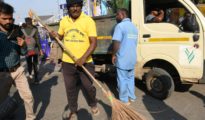 दीक्षाभूमीवर चार दिवस मनपाचे अहोरात्र सेवाकार्य