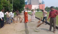 Cleanliness Drive carried out by Nagpur Vidyapith Shikshan Manch