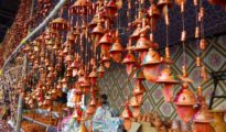 Markets decorated with Diwali materials in Nagpur