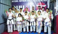Shyam Karate Academy Karatekas win 6 medals in State Level Tournament