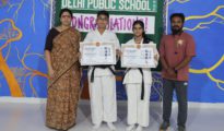 Karatekas of DPS MIHAN Shine in the Black Belt Examination