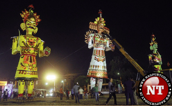 Dussehra’s Spectacular Ravan Dahan at Nagpur’s Kasturchand Park: All Set!