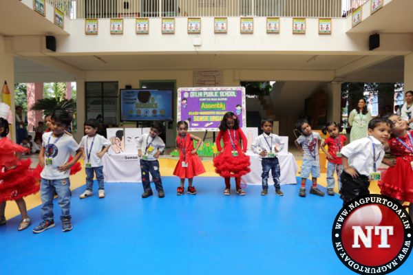 DPS Mihan : “Exploring Our Senses: A Captivating Presentation by Nursery Seahorse Group”
